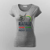 Rafale – No Warning. Just Victory. India 2025 T-Shirt For Women