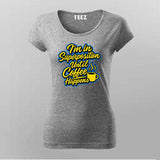 Superposition Coffee Mode T-Shirt For Women – Quantum Caffeine State