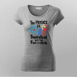 The Physics Science Lovers T-Shirt For Women