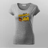 Funny Python Java T-shirt For Women
