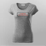 No Fear No Hate Faith T-shirt For Women