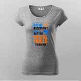 AI Has Better Social Skills T-Shirt For Women – Built for Code & Comfort