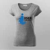 IISER Tirupati Logo T-shirt For Women