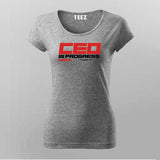 CEO in Progress – Future Boss Loading T-Shirt For Women