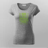 Go Fact Yourself Programmer Mode T-shirt For Women
