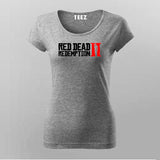 Red Dead Redemption 2 T-Shirt for Women - Wild West Style