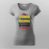 Universe & Protons Science T-Shirt For Women - Geeky & Fun