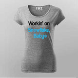Snowflake, Baby T-Shirt – Cool Nerd Humor for Women
