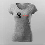 XRP Flare Network Collaboration T-shirt For Women