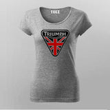 Women’s Triumph Motorcycle T-Shirt – Vintage Meets Vibe