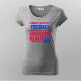 Augmented Reality Feedback T-Shirt For Women – Upgrade Your Comfortzone