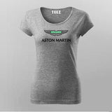 Aston Martin Women’s Tee – Elegant Motorsport Vibes
