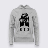 BTS Hoodie For Women – Line Art Edition for True ARMY