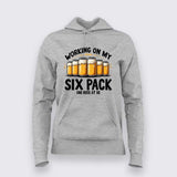 Funny Six Pack Beer Hoodie for Women – Online India