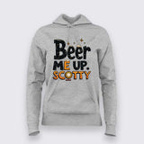 Beer Me Up Scotty T-Shirt for Women – Cool Tee Online India