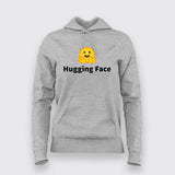 Hugging Face Hoodie for Women – AI Vibes with a Smile