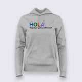 HOLA T-Shirt for Women – Code Meets Culture