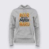 Beer Adulting T-Shirt for Women – Online India Chill Wear