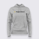 Weights & Biases T-Shirt for Women – Train Hard, Debug Harder
