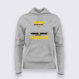 "This Is Bob" Funny Hoodie For Women – Quirky Stick Figure Humor