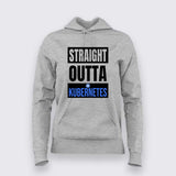 Straight Outta Kubernetes Hoodie for Women – DevOps Life