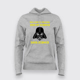 Dark Side of Science T-Shirt For Women | Funny Data Science