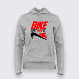 Bike Ride Hoodie For Women - Speed & Adventure for Riders