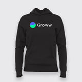 Groww Financial Service T-shirt for Women
