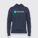 Groww Financial Service T-shirt for Women
