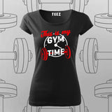 This Is My Gym Time T-Shirt For Women – Perfect for Fitness Enthusiasts