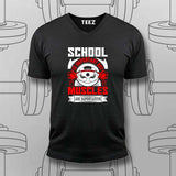 School Is Important But Muscles Matter T-Shirt For Men