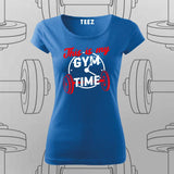 This Is My Gym Time T-Shirt For Women – Perfect for Fitness Enthusiasts