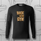 Back in the Gym T-Shirt For Men – Power Up Your Workout