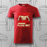 Six Pack Loading Funny Gym T-Shirt For Men