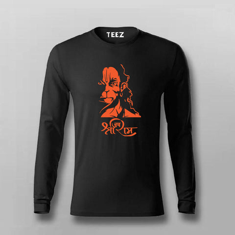 Hanuman Hindu God Jai Shri Ram T-Shirt For Men – TEEZ.in