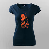 Hanuman Hindu God Jai Shri Ram T-Shirt For Women