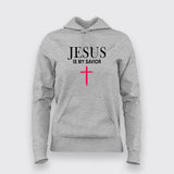 Jesus Is My Saviour - Women's Faith Hoodie