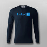 linkedin T-shirt For Men