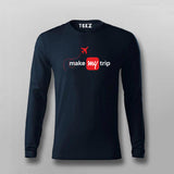 Make My Trip T-Shirt for Men - Travel in Style