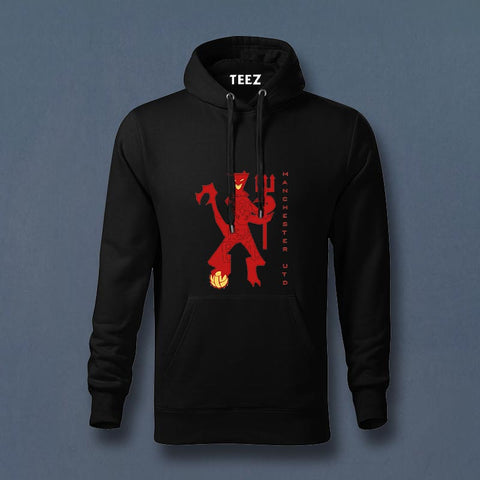 Fan-Made Manchester United Hoodie for Men | Red Devils Gear