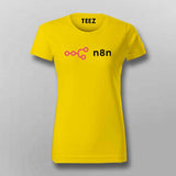 n8n Automation Workflow T-shirt For Women