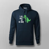 T-Rex Can't Eat Ice Cream | Funny T-shirt For Men