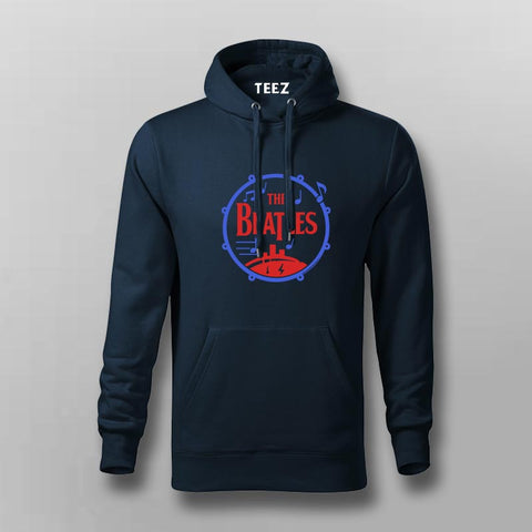 Beatles Drum Circle Retro Vibe Hoodie For Men