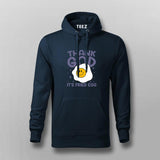 Thank God It’s Fried Egg Foodie Hoodie For Men