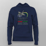 Rafale – No Warning. Just Victory. India 2025 T-Shirt For Women
