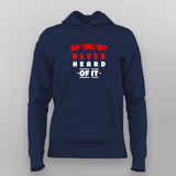 Optimism Never Hoodie For Women