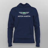 Aston Martin Women’s Hoodie – Sleek Green F1 Style