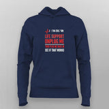 Life Support Women's Hoodie – Savage Tech Reboot
