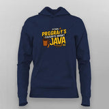 Geeky Java Python Hoodie For Women