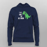 T-Rex Can't Eat Ice Cream | Trendy T-shirt For Women